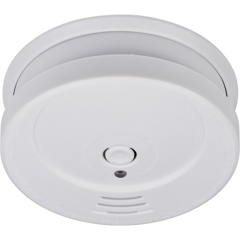 brennenstuhl photoelectric smoke alarm, white
