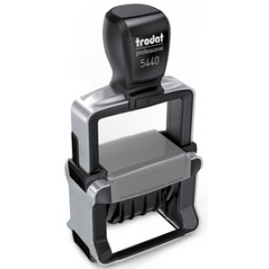 trodat datumstempel Professional 4.0, 4-regelig, zelfinkleurend, 49×28 mm