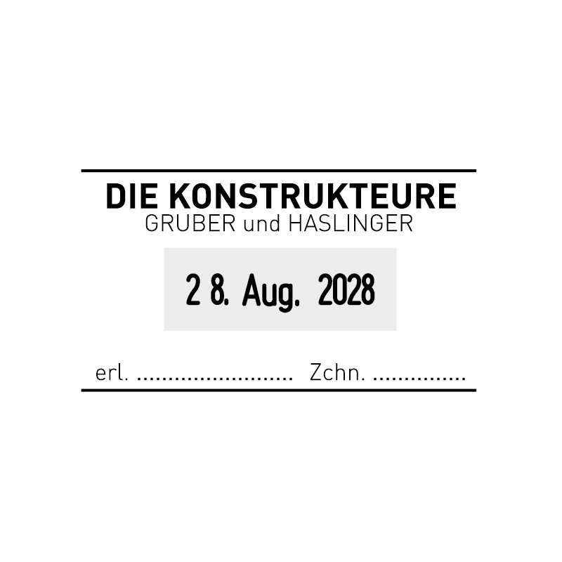 trodat datumstempel Professional 4.0, 4-regelig, zelfinkleurend, 49×28 mm