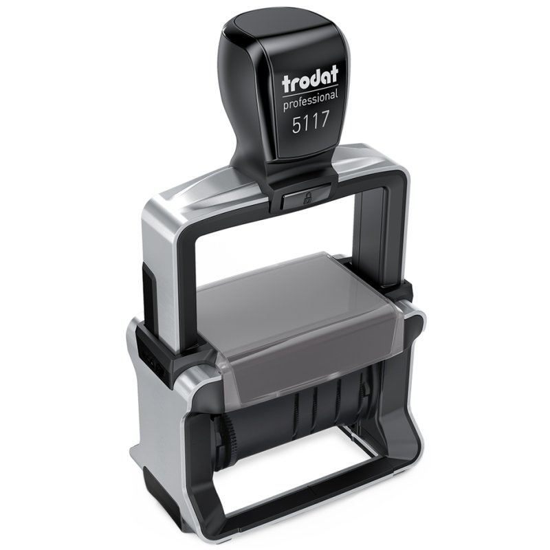 trodat tekststempel Professional 4.0 5117, met datum, zelfinkleurend, 4 × 54 mm