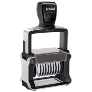 trodat telstempel Professional 4.0, 10 cijfers, 4-zeilig, afdrukformaat 56×33 mm