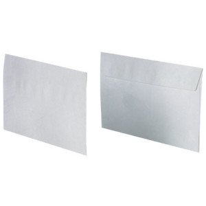 Tyvek enveloppen DIN lang, wit, 110 × 220 mm, 500 stuks