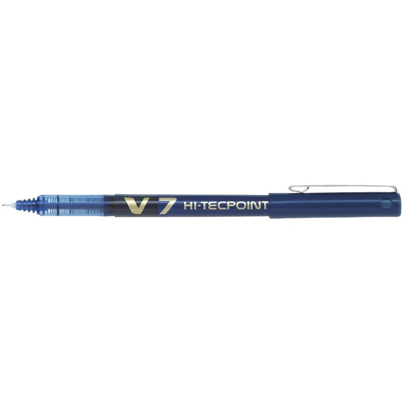 PILOT stylo-bille VulpuntV7, bleu, 0,4 mm, résistant aux archives