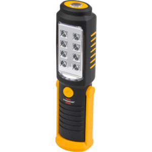 Brennenstuhl LED handlamp HL DB 81 M1H1, magneet en haak, zwart/oranje