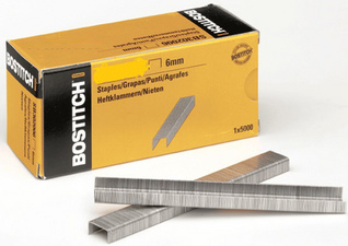 BOSTITCH nietjes STCR 2619 1/4, 6 mm, 5000 stuks