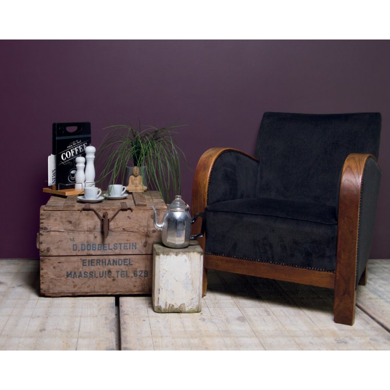 Securit tafelstandaard TABLE CADDY, met krijtbord, houtbodem, inclusief witte krijtstift