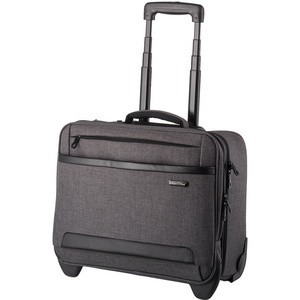 LiGHTPAK Business laptoptrolley ARKON, polyester, grijs, 42,5×21×37 cm