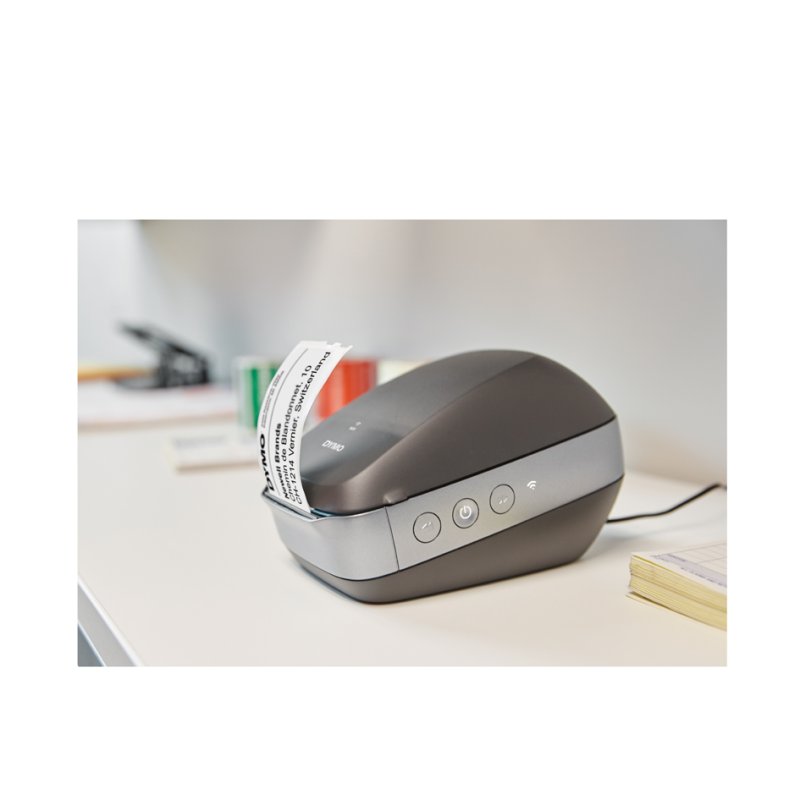 Dymo LabelWriter Wireless labelprinter, zwart, wifi, 600×300 dpi
