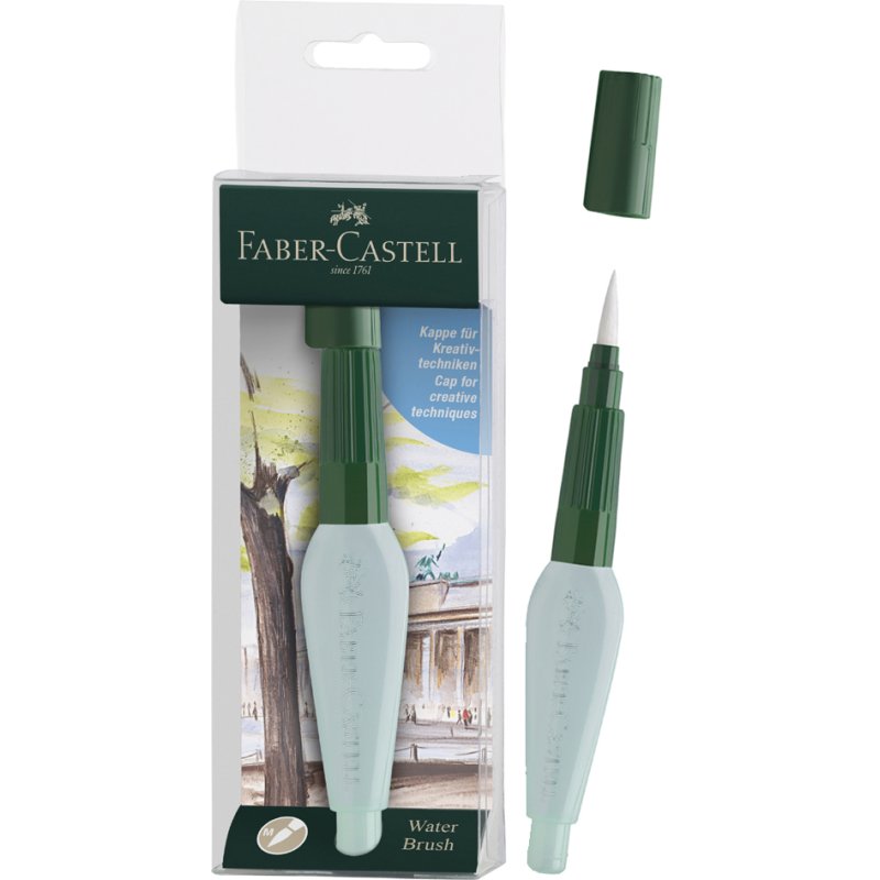 Faber-Castell waterpenseel Water Brush, middelgroot, 6 ml reservoir