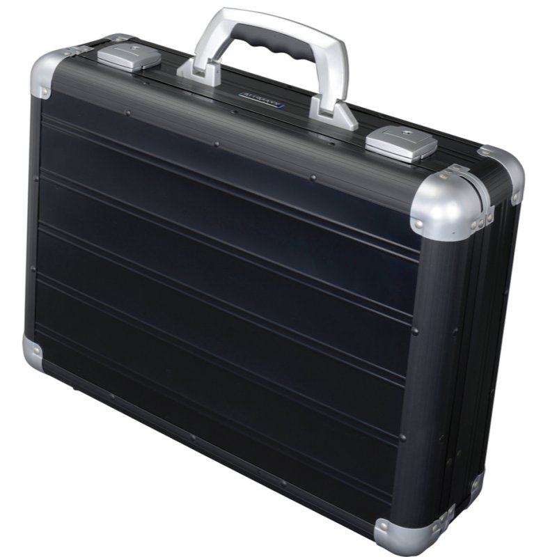 ALUMAXX attachékoffer Venture, laptopvak, zilver mat, aluminium