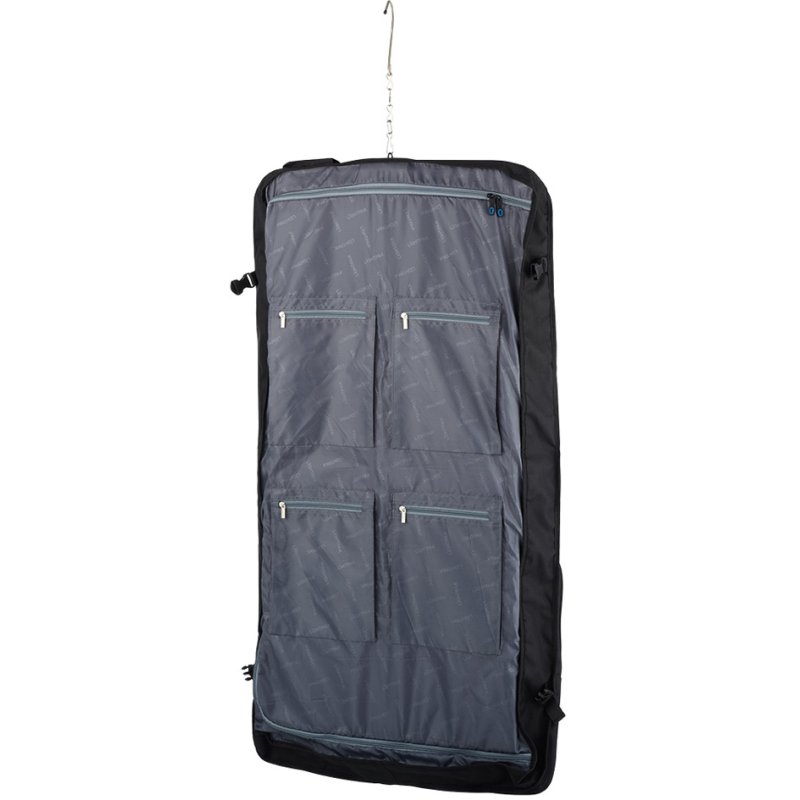 LiGHTPAK kledingzak polyester, zwart, 60×54 cm, afneembare schouderband