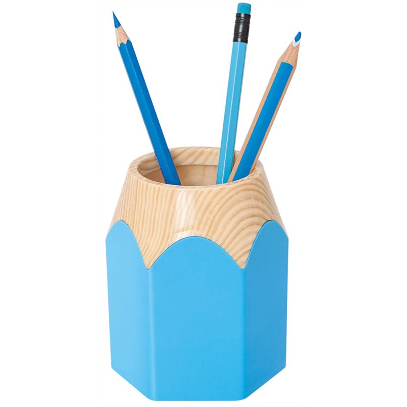 WEDO porte-crayons PENCIL, plastique, vert pomme, 85×75×105 mm