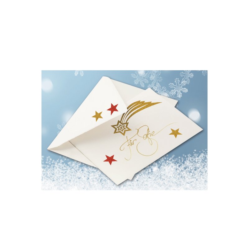 HERMA Christmas pictures MAGIC Glitter Stars, display, 6 designs, 60 packs