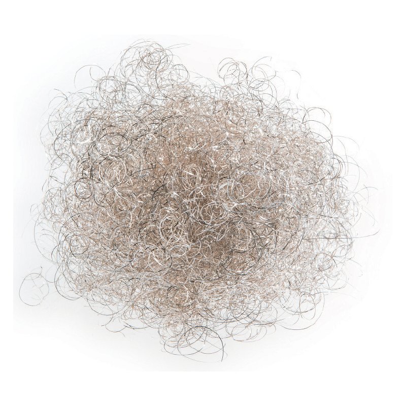 folia engelen-haargoud, gekruld, 20 gram, 0,09 mm