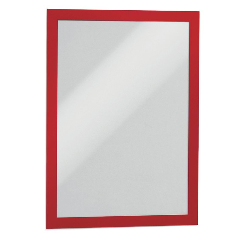 DURABLE magnetisch documentkader DURAFRAME, A4, zilver, zelfklevend