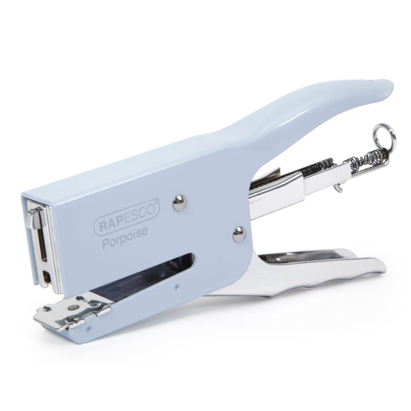 RAPESCO nietmachine Porpoise, chroom, 50 vel, 59 mm inlegdiepte