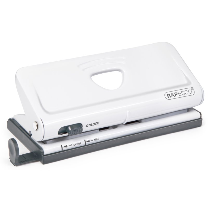 RAPESCO perforatrice multifonction pour agendas, noir, réglable 6 positions