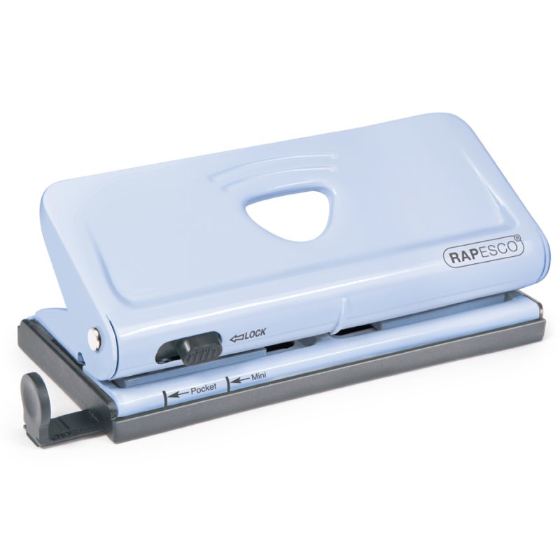RAPESCO perforatrice multifonction pour agendas, noir, réglable 6 positions