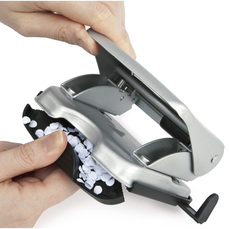 RAPESCO perforator 825, zwart, capaciteit 25 vel