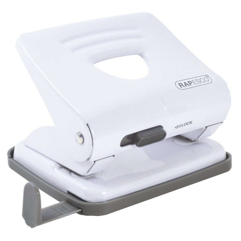 RAPESCO perforator 825, zwart, capaciteit 25 vel