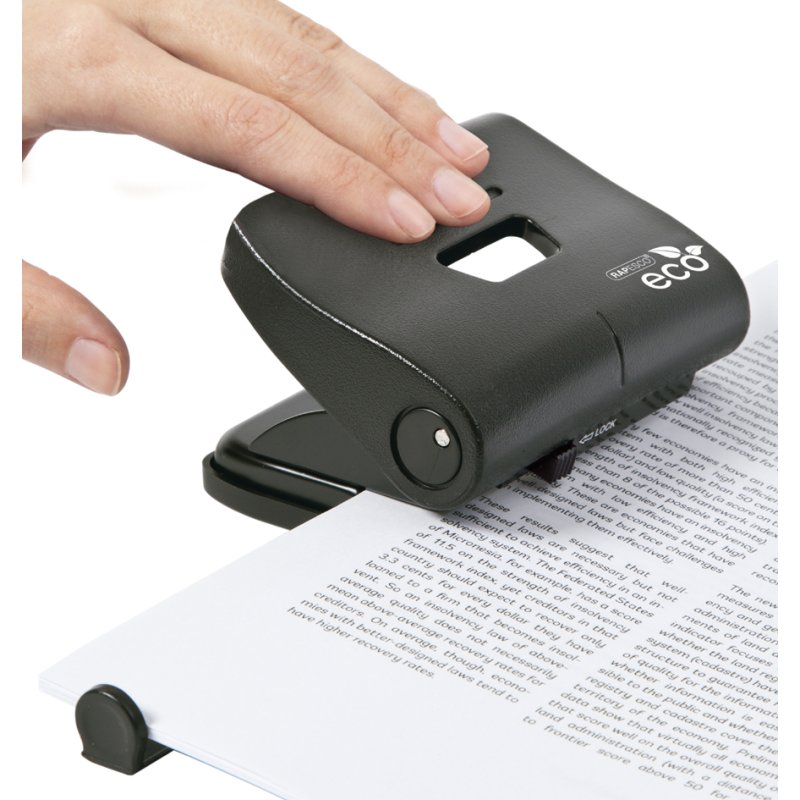 RAPESCO perforator ECO Medium, zwart, 22 vel capaciteit