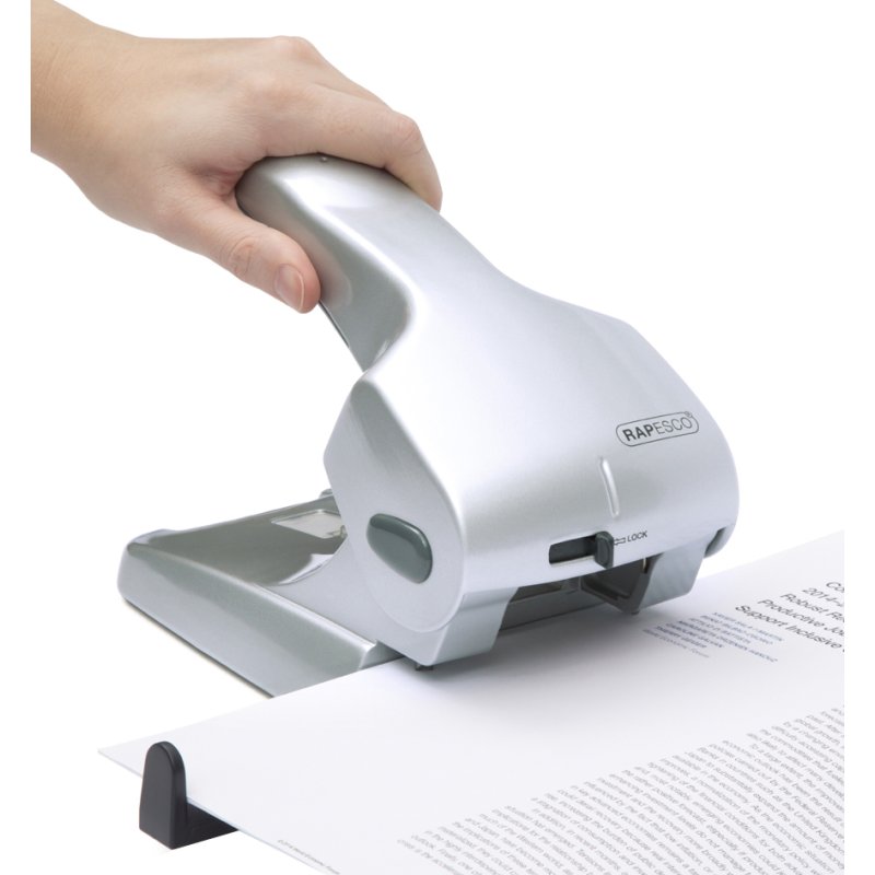 RAPESCO perforator Zero-65, 65 vel, zilver