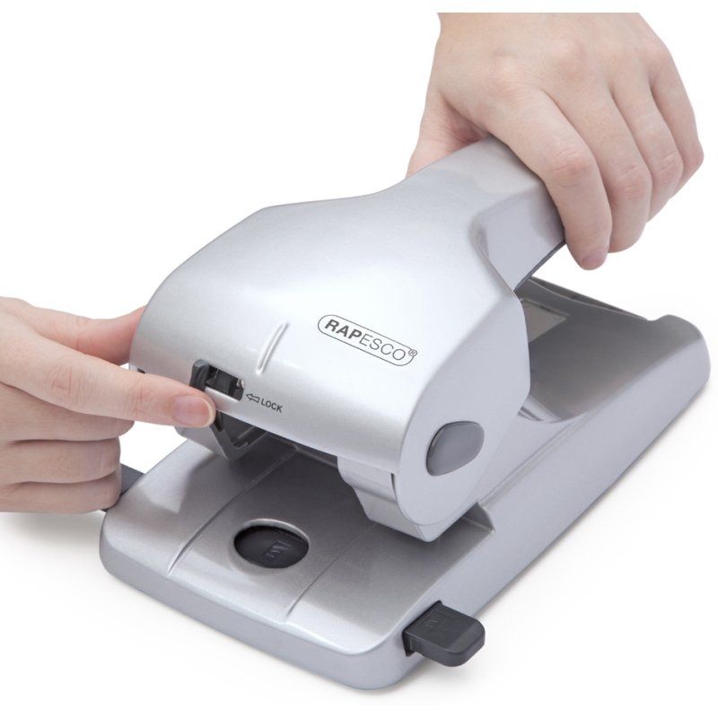 RAPESCO perforator Zero-65, 65 vel, zilver