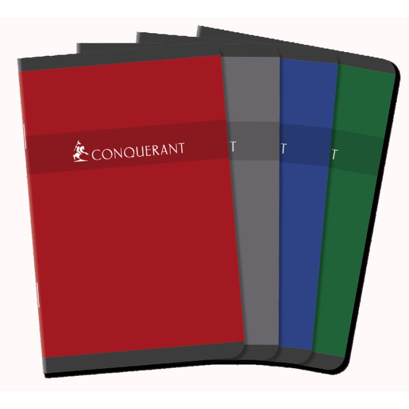 CONQUÉRANT SEPT bloc-notes ligné, 90 × 140 mm, 48 feuilles