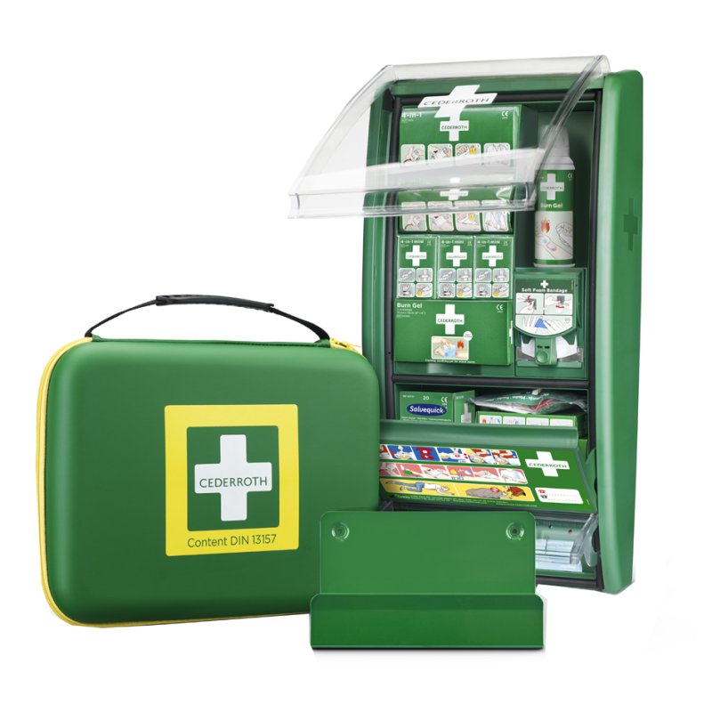 Cederroth EHBO-station set brandwonden, conform DIN 13157