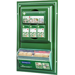 CEDERROTH Mini Eerste Hulp Station, gevuld, ABS-kunststof, 250×50×400 mm