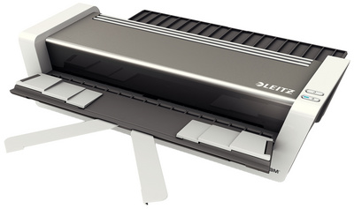 LEITZ lamineermachine iLAM Touch 2 Turbo A3, wit-hoogglans/antraciet, 320 mm