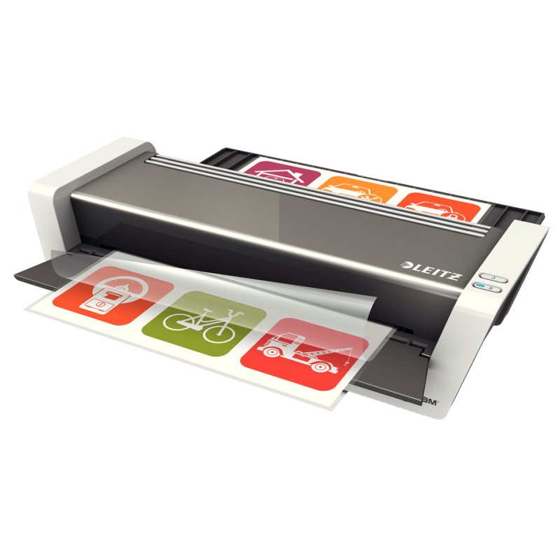 LEITZ iLAM Touch 2 lamineermachine, A3, 320 mm, wit-hoogglans/antraciet