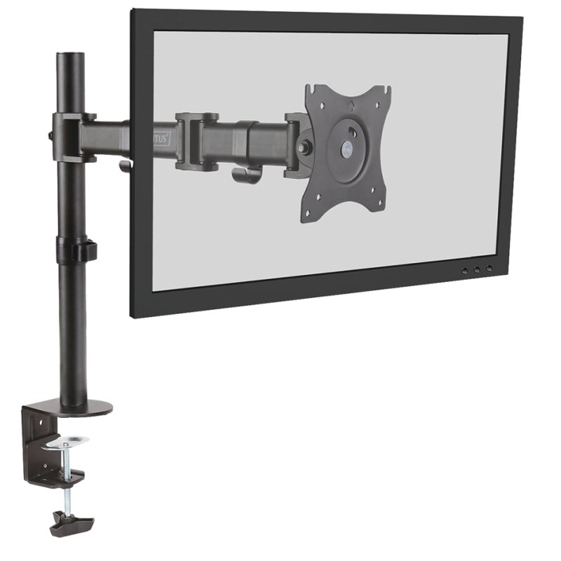 DIGITUS LCD/LED monitorarm enkele monitor, met klem, tot 69 cm