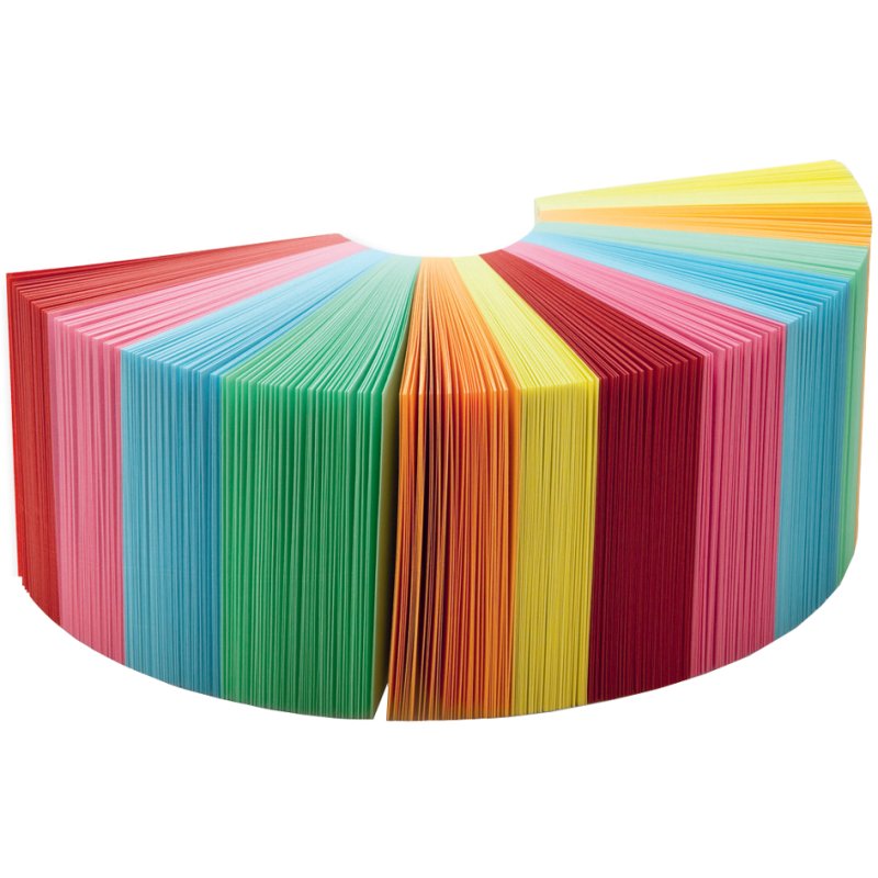 folia memoblok wit, 90×90×85 mm, 700 vel