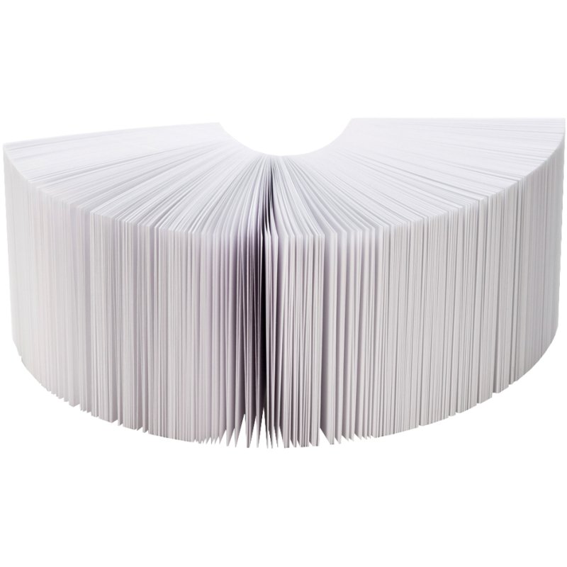 folia memoblok wit, 90×90×85 mm, 700 vel