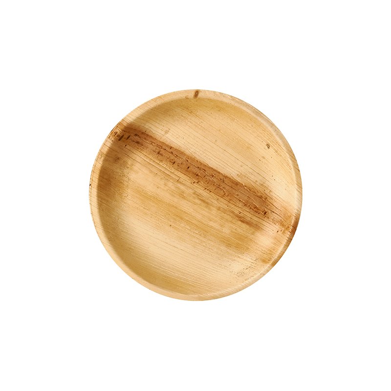 PAPSTAR assiettes feuille de palmier rondes, 23 cm, 25 pièces