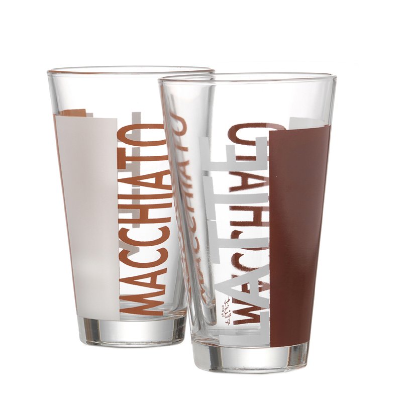 Ritzenhoff & Breker verre latte macchiato, 330 ml, lave-vaisselle, 6 pièces