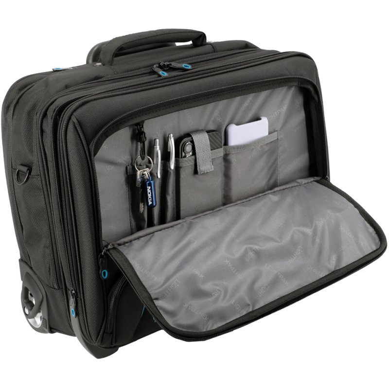 LiGHTPAK trolley-notebook SKY, nylon, noir, 45×23×38 cm