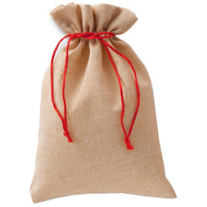 folia cadeautas jute-look, naturel, 170×250 mm