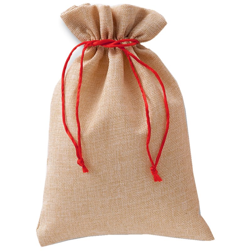 folia cadeautas jute-look, naturel, 170×250 mm