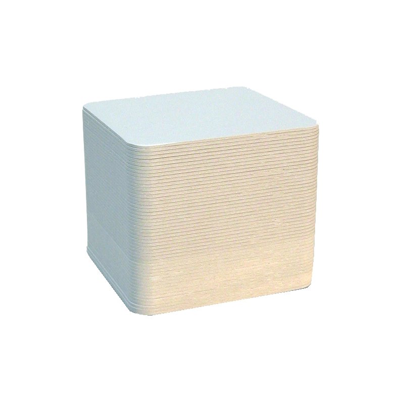 folia blanco biervilten, vierkant, 93×93 mm, 100 stuks