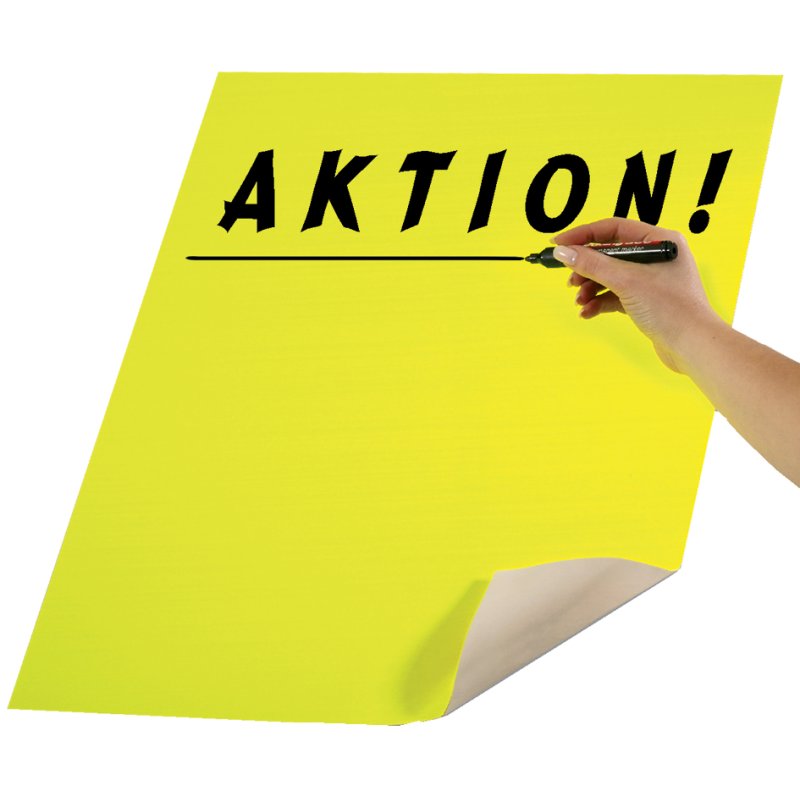 folia plakatkarton, zwart, 480×680 mm, 10 vel