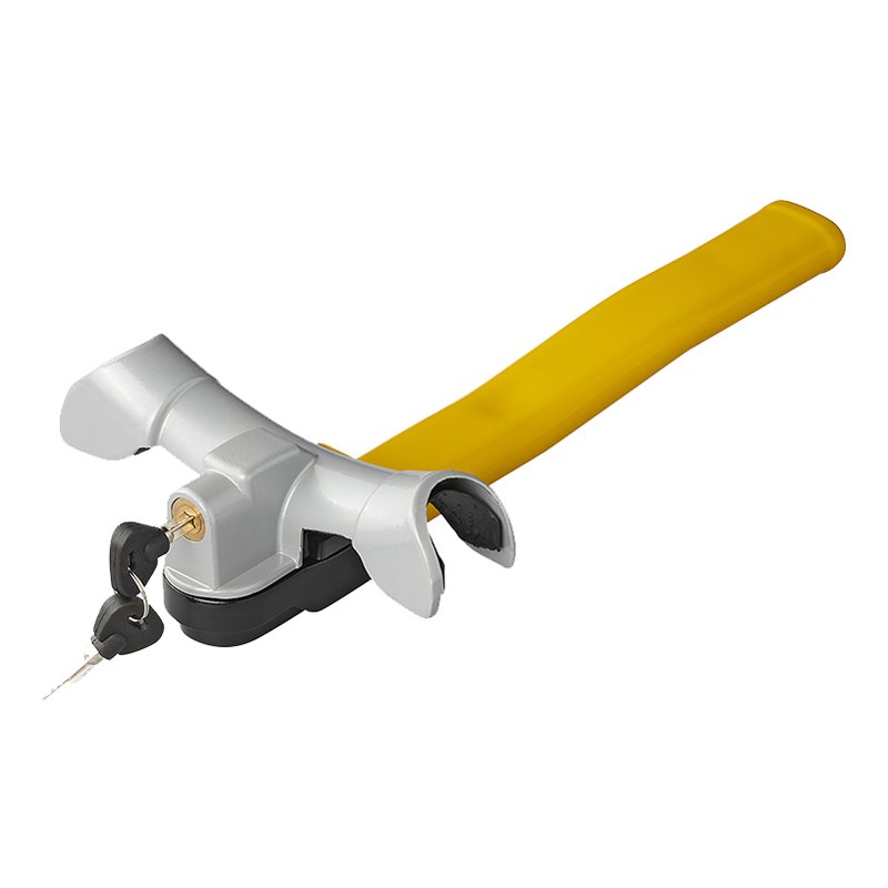 IWH steering wheel anti-theft lock, with 2 keys, rotating lock