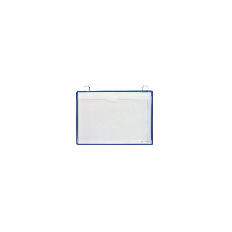 djois brochuremap A4 dwars, blauw, 180 vel capaciteit, 5 stuks
