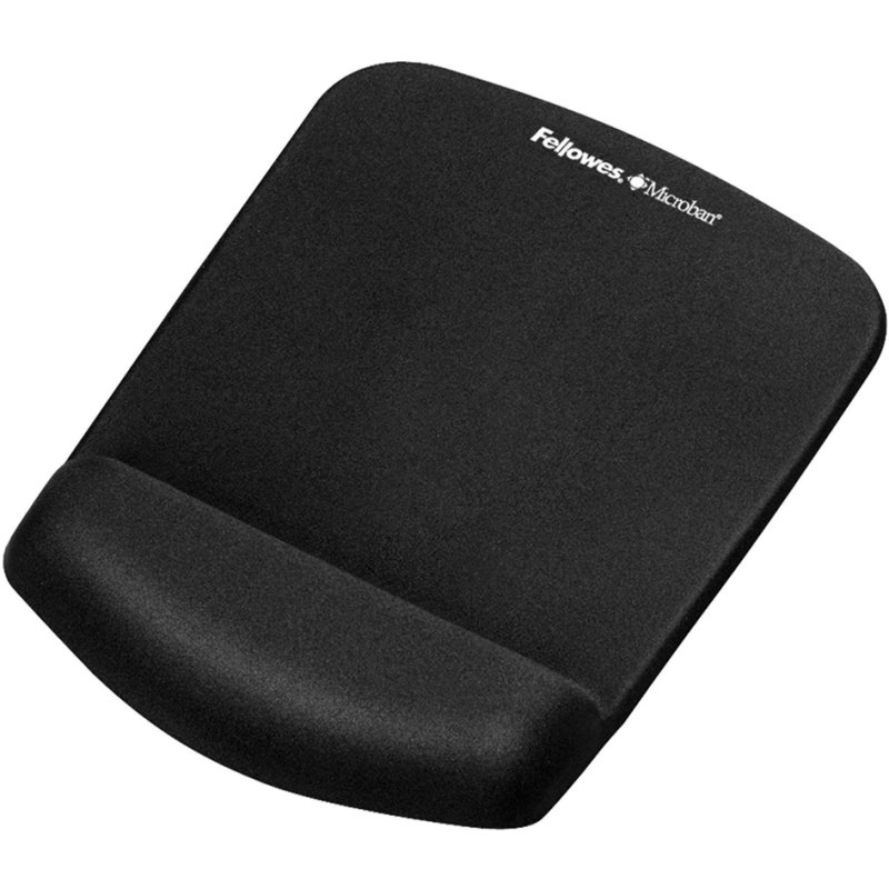 Fellowes polssteun PlushTouch met muismat, blauw, FoamFusion technologie