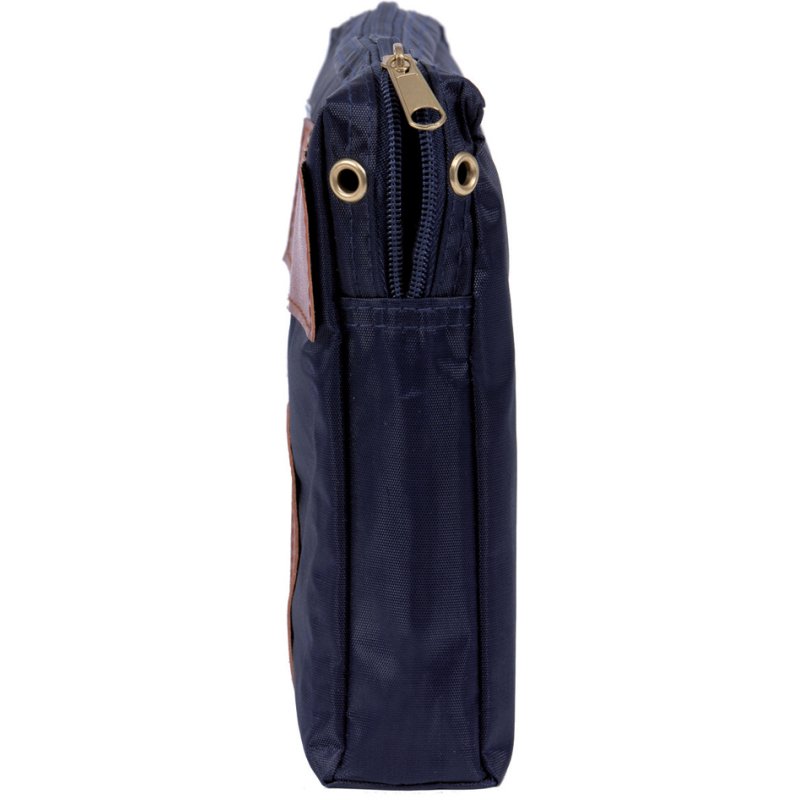 ALBA sac bandoulière POCAIS, polyester, bleu, 270×40×185 mm