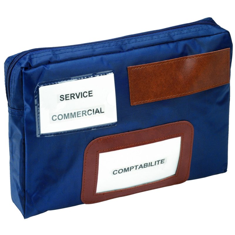 ALBA sac bandoulière POCAIS, polyester, bleu, 270×40×185 mm
