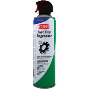 CRC Fast Dry Degreaser ontvetter spray, sneldrogend, residuvrij, 500 ml