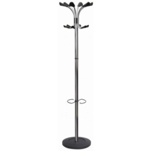 ALBA kapstok CHROMY, verchroomd, 1790 mm, 6 dubbele haken