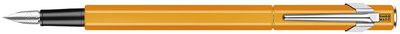 CARAN D'ACHE vulpen 849 Fluo Line, oranje, punt M, zeshoekige schacht